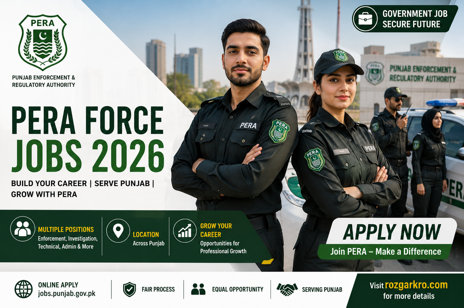 PERA Force Jobs 2026 | Apply Online Eligibility and Physical Test